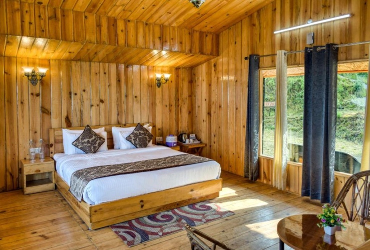 Deluxe Double room with mountain view