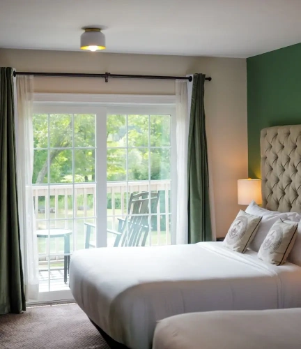 Standard Double room with balcony and with river view