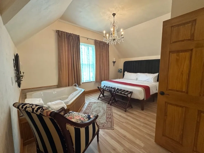 Double Suite with balcony and with garden view
