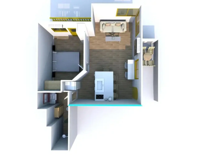 1 Bedroom Apartment