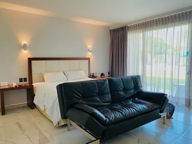 Double Junior Suite with balcony and with view