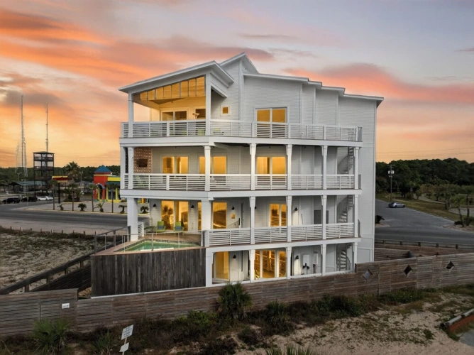 Cottage beachfront
