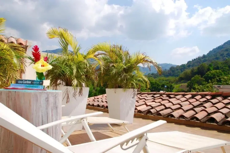 Standard Double room with balcony and with view