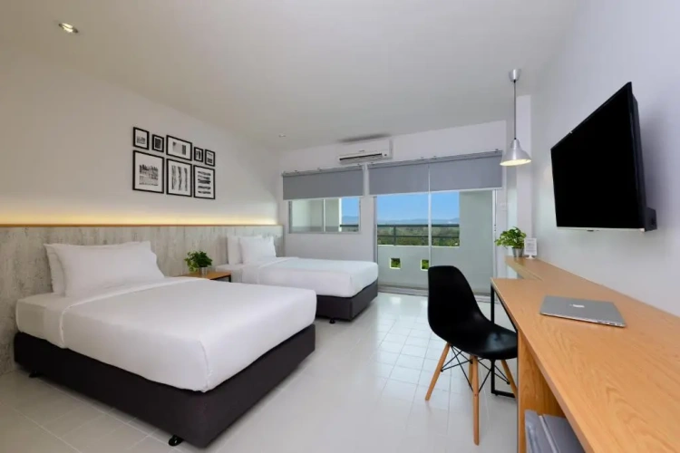 Deluxe Twin room with sea view
