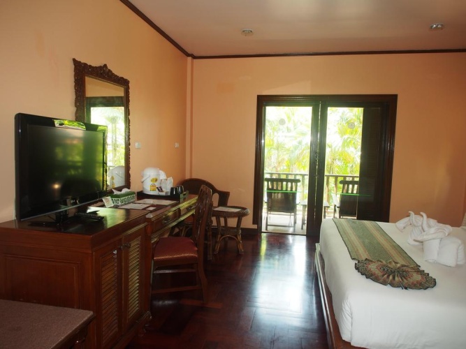 Deluxe Double room with balcony and with mountain view