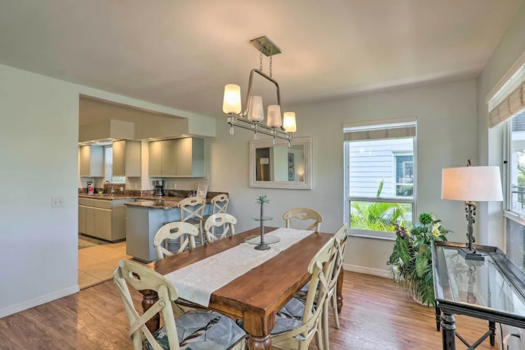 Covered Deck & Bay Views: Bradenton Beach Abode!