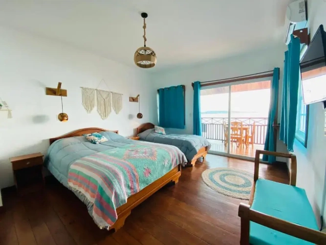 Deluxe Triple room with sea view