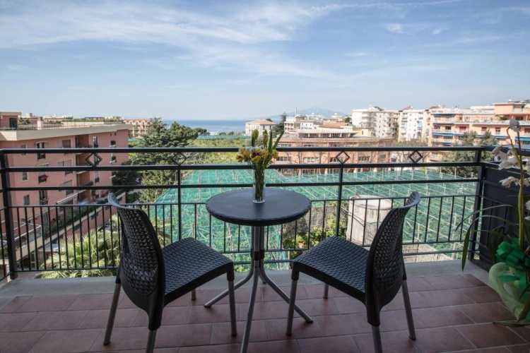 Standard Double room with balcony and with sea view