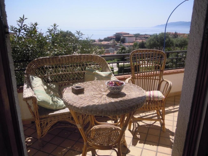 Standard Double room with balcony and with sea view