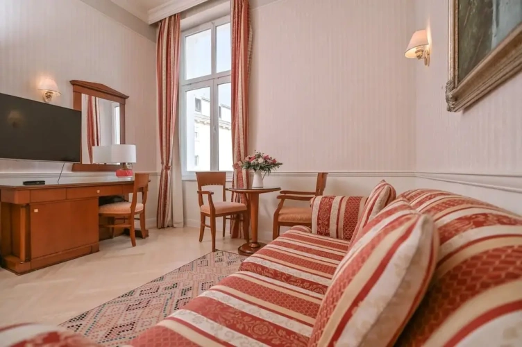 Standard Double Family room with balcony and with sea view