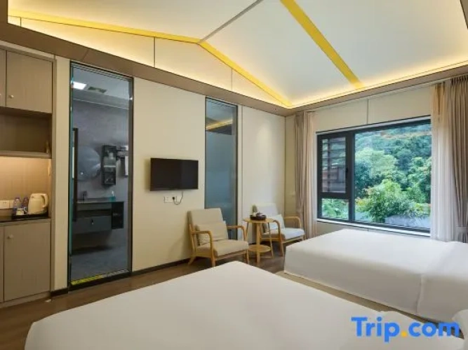 Deluxe Twin room with courtyard view