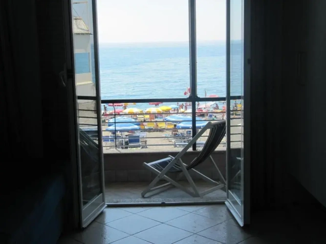 Standard Single room with balcony and with sea view
