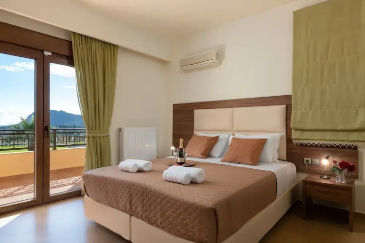 Villa Rose on the beach