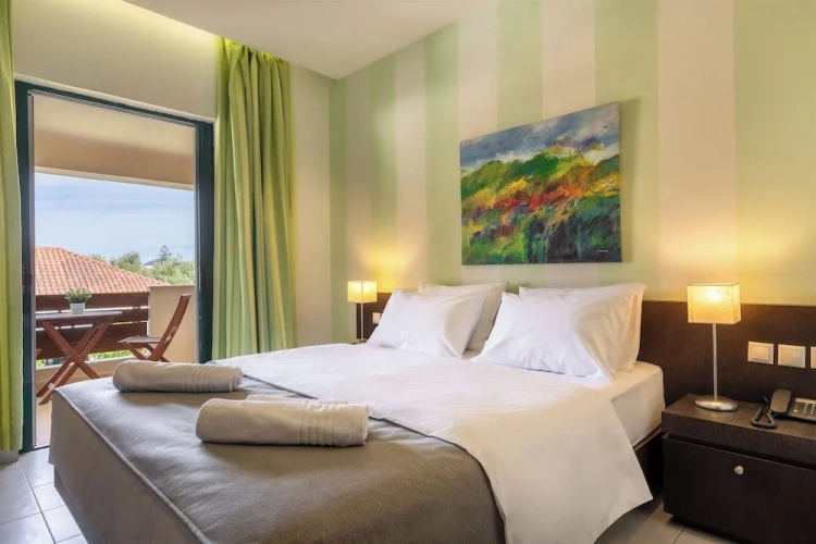 Standard room with balcony and with garden view