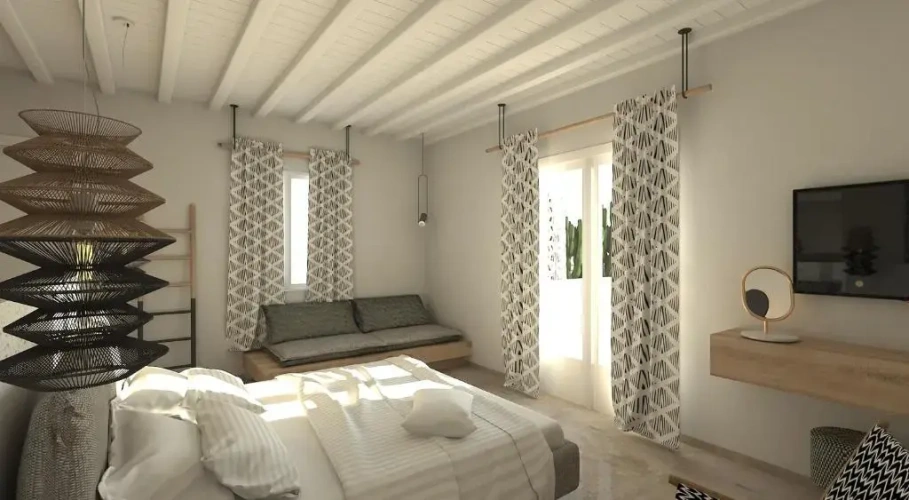 Superior Triple room with partial sea view