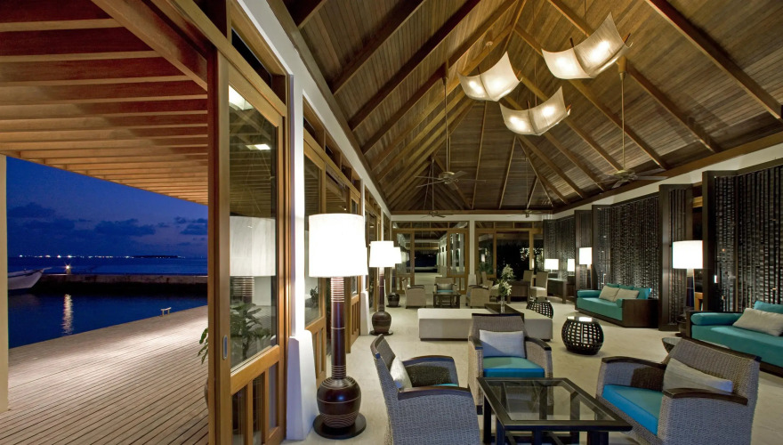 Sheraton Maldives Full Moon Resort & SpaOver view