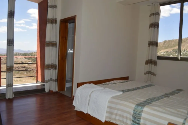 Deluxe Double room with balcony and with mountain view