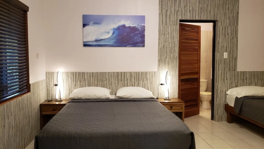 Deluxe Quadruple room with balcony