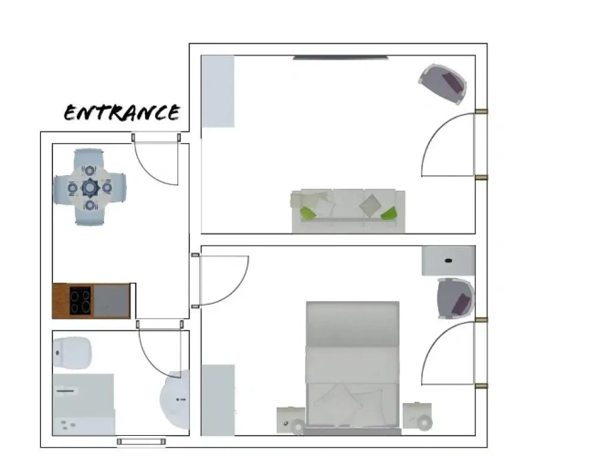 1 Bedroom Apartment