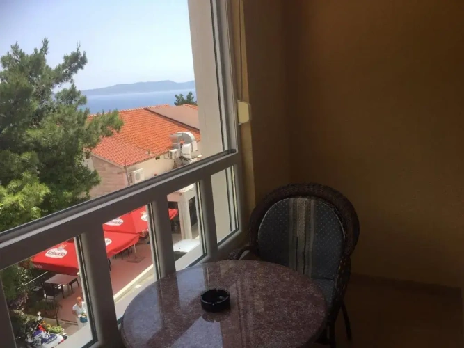 Studio with balcony