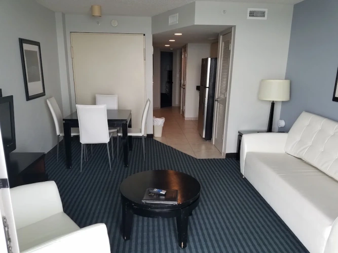 1 Bedroom Standard Quadruple room with balcony and with view