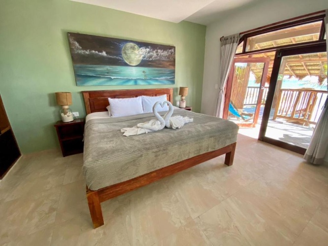 Superior Double room with balcony and beachfront
