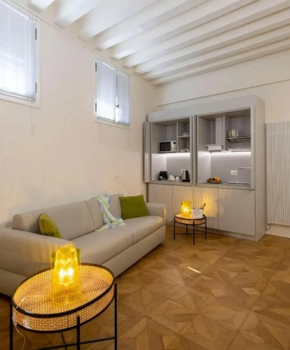 Apartment with garden view