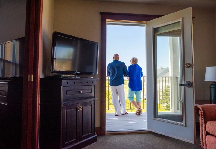 Double Suite with golf view