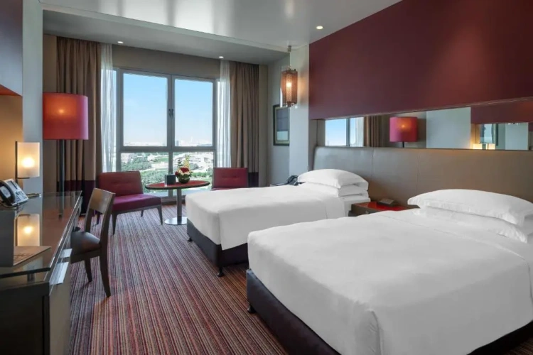 Twin room with garden view