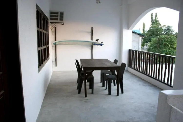 Studio with balcony