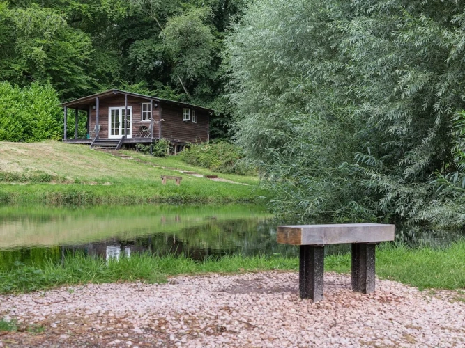 Cottage with balcony