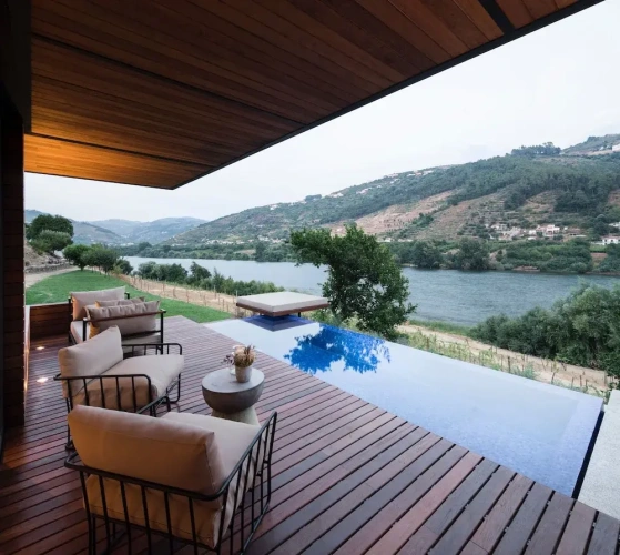 Double Villa with balcony and with river view