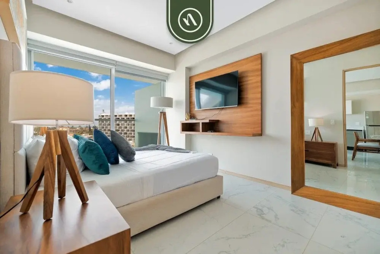 New 2BR APT - Beach Access - Pool - GYM - Jacuzzi