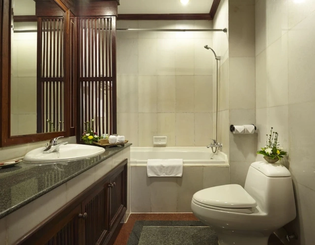 Deluxe Double room with balcony and with garden view