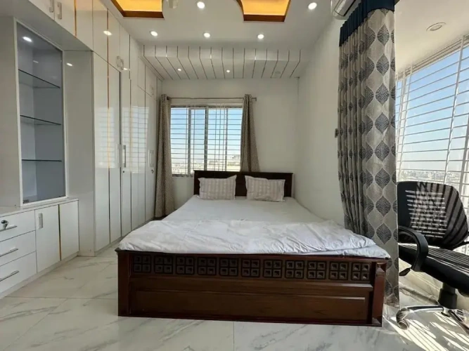 Standard Double room with balcony and with city view