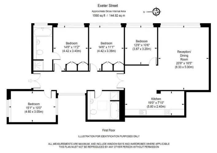 4 Bedrooms Grand Apartment