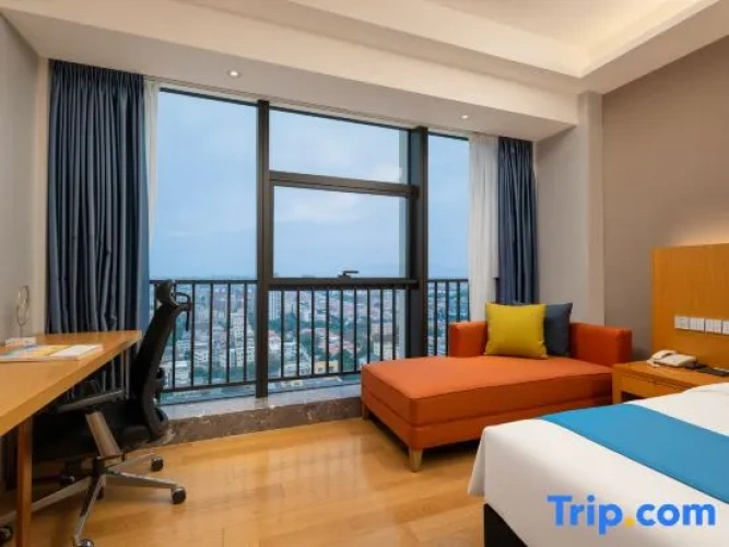 Deluxe Twin room with city view
