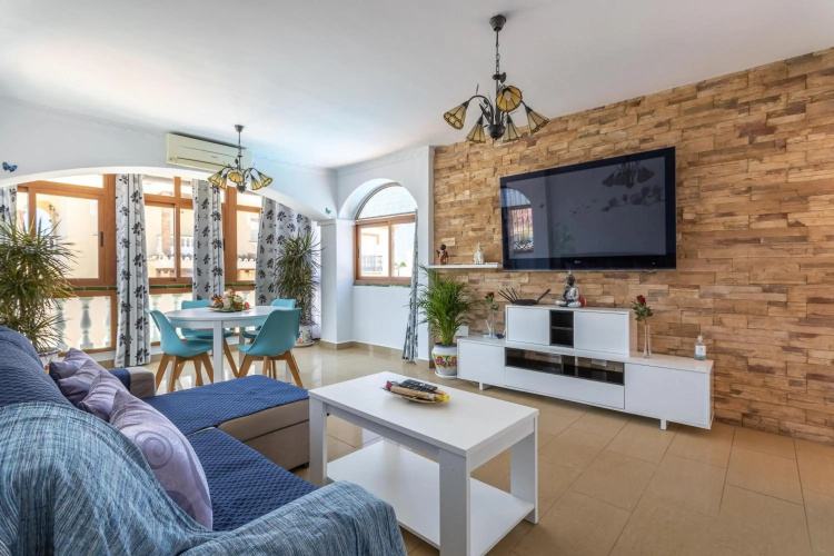 Apartamento con piscina privada