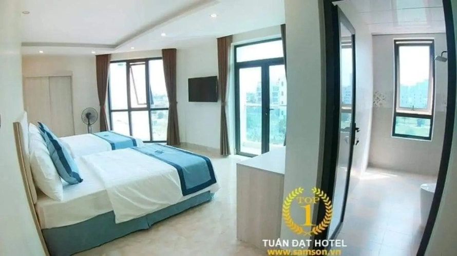 Standard Quadruple room with sea view