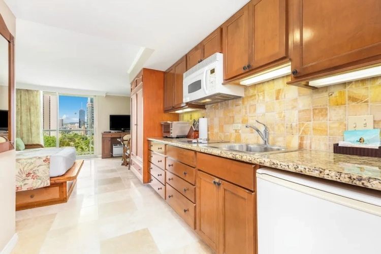 Double Studio with balcony and with city view