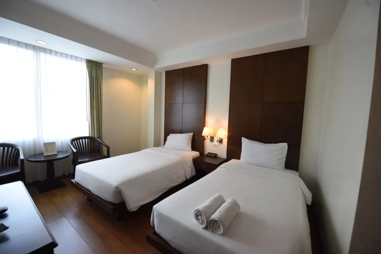 Standard Twin room with city view