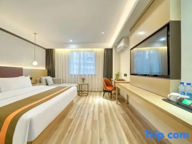 Deluxe Double room with city view