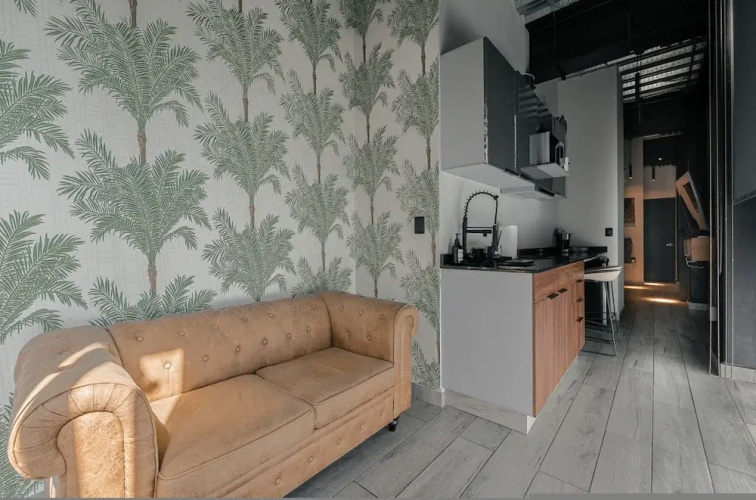 The Palm Loft Modern Comfort With a Fully Equipped Kitchen