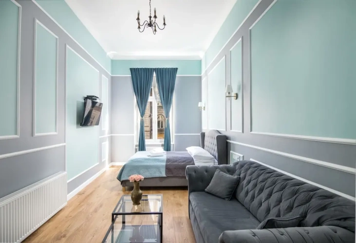 2 Bedrooms Apartment with balcony and with garden view