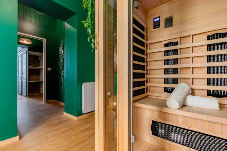 Appartement Jungle - Libourne Centre - 4 pers - Sauna - Netflix
