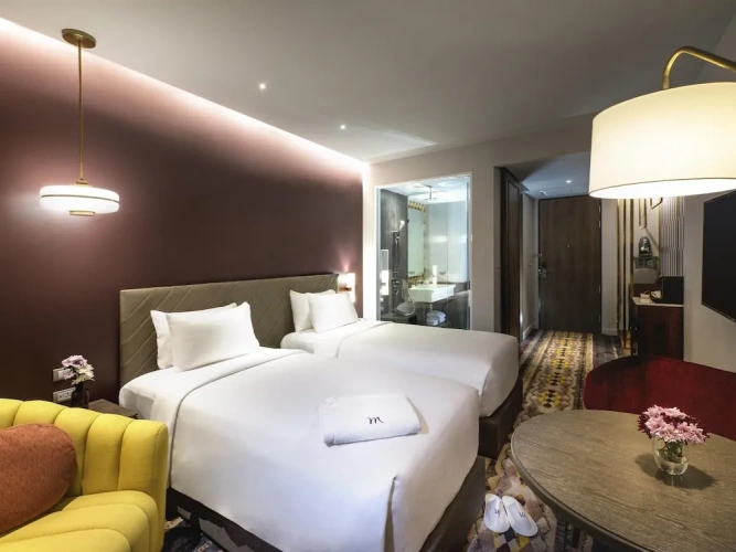 Deluxe Twin room with city view