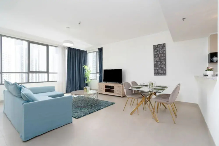 Lux BnB  Dubai Creek Harbour BLVD Views