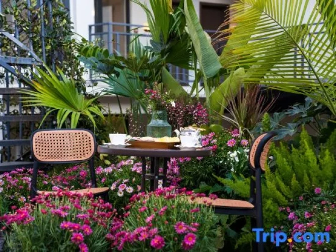 Outside
