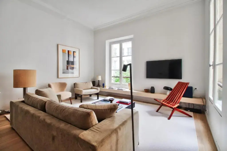 Modern Apt 3bdr/3bth - Louvre Museum/Tuileries