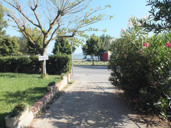 Outside